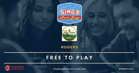 Weekly SINGO Music Bingo Nights at Uptown Kitchen & Taphouse - Rogers
