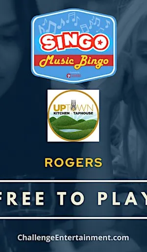 Weekly SINGO Music Bingo Nights at Uptown Kitchen & Taphouse - Rogers
