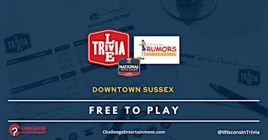 Bi-Weekly Live Trivia Nights at Rumors Sports Bar & Grill - Sussex