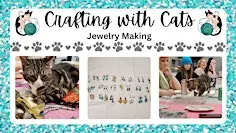Crafting with Cats: Jewelry Making for the Holidays!