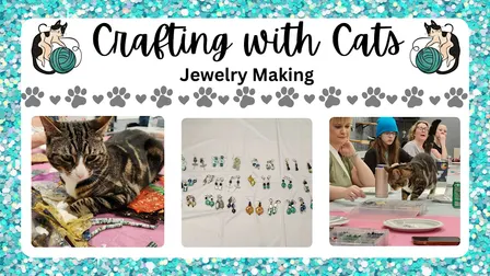 Crafting with Cats: Jewelry Making for the Holidays!
