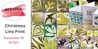 Christmas Lino Printing with Gerry Coles