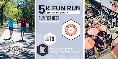 5k Fun Run x Spiral Brewery | 2026 MN Brewery Running Series