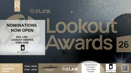 Rail link Lookout Awards Cork 2026