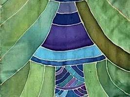 SILK PAINTING WORKSHOP - Sunday, October 25th ; - 10:30 - 3:30 pm