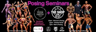 November 1st Posing Seminar Hosted by Team Smith Coaching