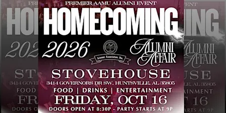 The 2026 Homecoming Affair - Hosted by the AAMU Alumni Association, Inc.