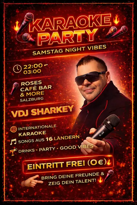 Karaoke Party im Roses Bar