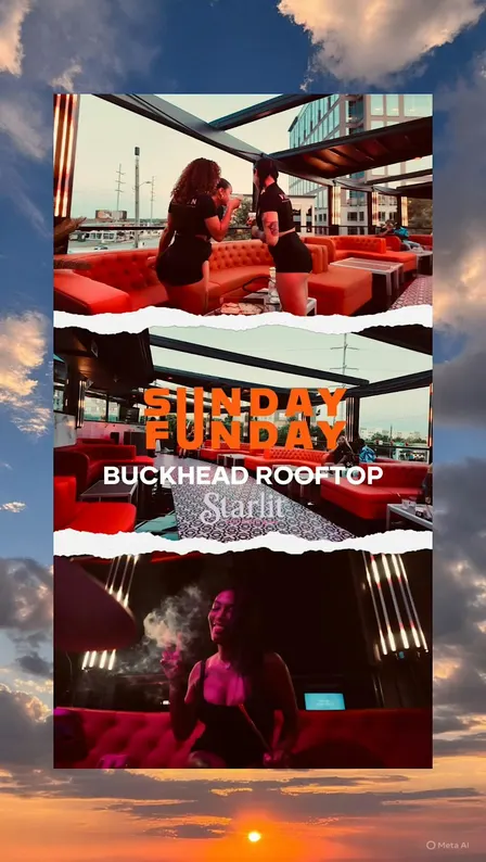 Rooftop Happy Hour ATL's #1 Sunday Funday ☀️