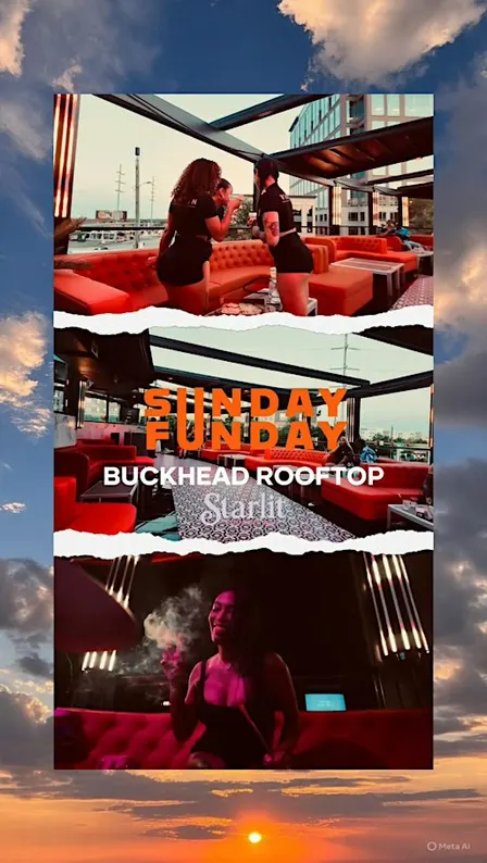 Rooftop Happy Hour  ATL's #1 Sunday Funday ☀️