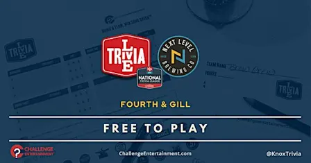 Weekly Live Trivia Nights at Next Level Brewing Co. - Fourth & Gill