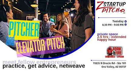 OCT 13 - Startup PITCHR - Startups, Pitchers, Pitches, and Netweaving