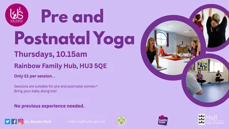Pre and Postnatal Fitness Yoga (West)