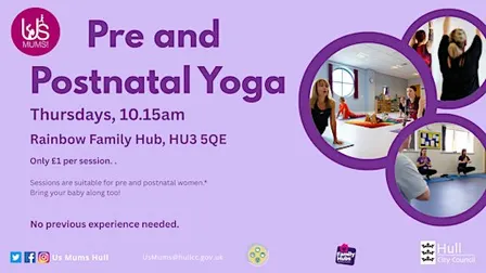 Pre and Postnatal Fitness Yoga (West)