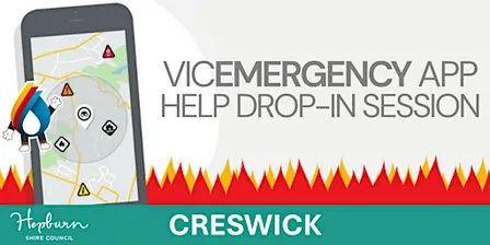 VicEmergency App Help Pop-Up Session (Creswick)