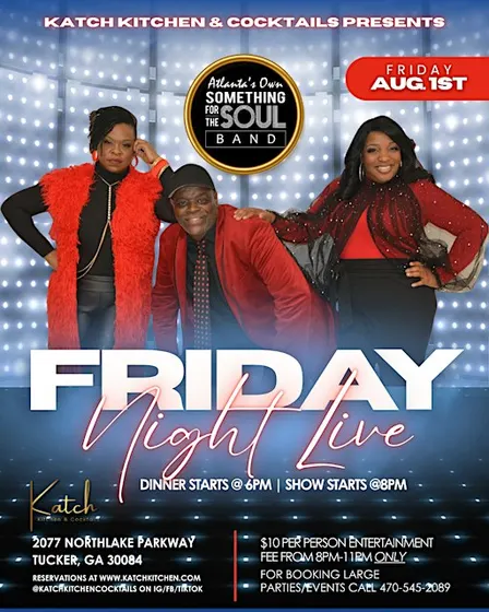 FRIDAY NIGHT LIVE @ KATCH KITCHEN & COCKTAILS | LIVE MUSIC | 8PM-11PM