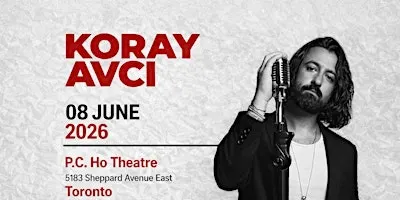 KORAY AVCI LIVE IN TORONTO