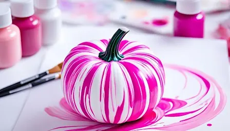 Pumpkin & Pink Paint Party