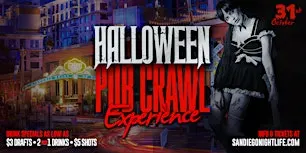 San Diego Halloween Night Pub Crawl Party