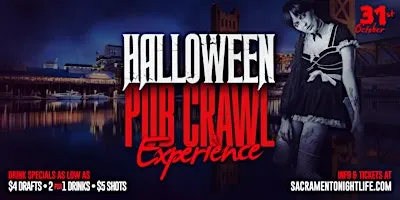 Sacramento Halloween Night Pub Crawl Party