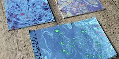 Marbling & Book Binding at Lakeside Arts Centre