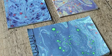 Marbling & Book Binding at Lakeside Arts Centre