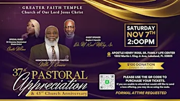 37th Pastoral Appreciation Celebration