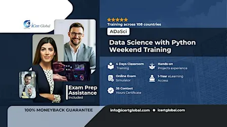 Become a Data Science Pro: 4-Day Python Weekend Bootcamp in Dubuque, IA