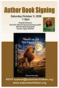This is your storytelling Meet The Author invite