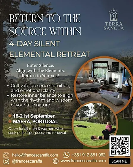 Return to the Source Within: 4-day Silent Elemental Retreat