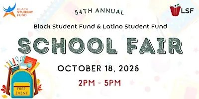 BSF/LSF 54th Annual School Fair