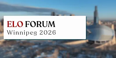 ELO Forum Winnipeg 2026
