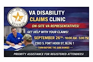 VA Disability Claims Clinic | VA Onsite | Killeen, TX