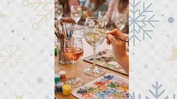 Festive Wine Glass Paint & Sip