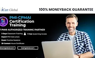 PMI-CPMAI® Weekend Training – Project in AI Certification in Latham, NY