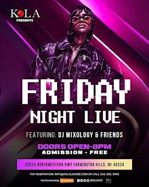 Friday Night Live at Kola Lounge