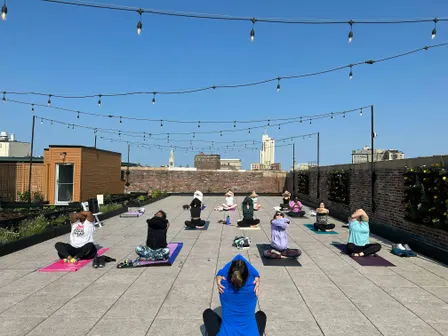 UHSTL Rooftop Yoga