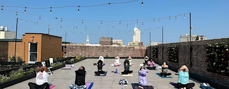 UHSTL Rooftop Yoga