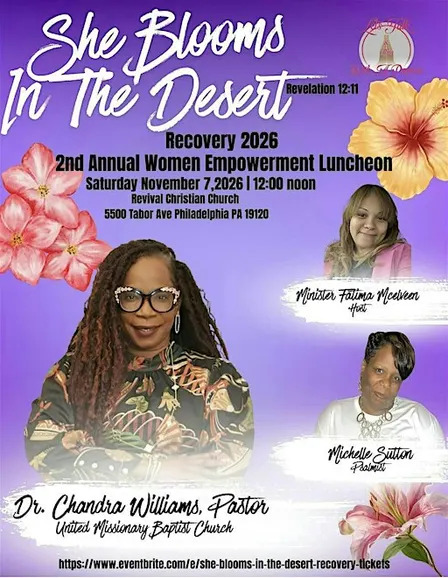 She Blooms in The Desert "Recovery"