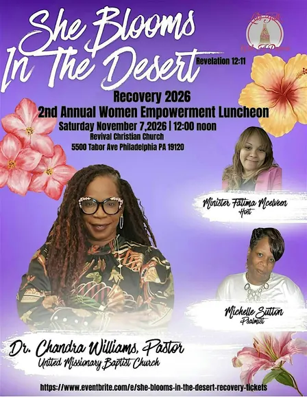 She Blooms in The Desert "Recovery"