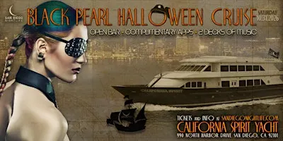 Black Pearl San Diego Halloween Party Cruise