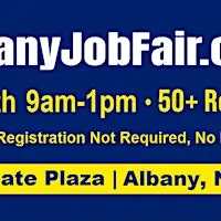 Albany Job Fair Saturday Nov 7, 2026 at the Empire State Plaza from 9a-1p