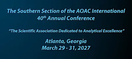 Southern Section of AOAC INTERNATIONAL 40th Annual Conference - Vendors