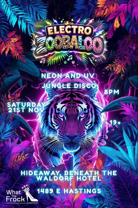 Electro Zoobaloo - Neon & UV Jungle Disco