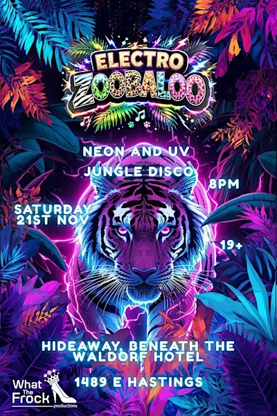 Electro Zoobaloo - Neon & UV Jungle Disco