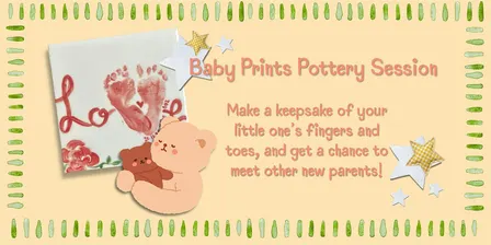 Baby Prints Pottery Painting