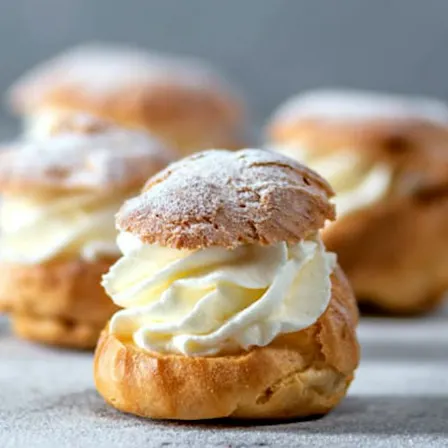 In-person class:French Patisserie: Eclairs & Profiteroles (New Jersey)