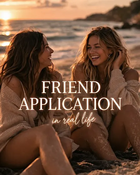 FRIEND APPLICATION - in real life