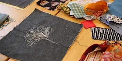 Embroidery Design with Couching/Slow Stitch