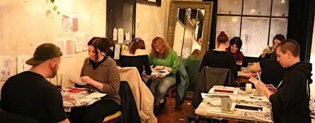Monoprinting Workshop @ Pink Moon